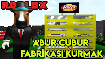 🍟 Kendi Abur Cubur Fabrikamızı Kuruyoruz 🍟 | Snack Factory Tycoon | Roblox Türkçe