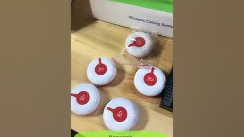 Bộ Gọi phục vụ cho nhà hàng cafe