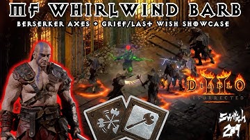 Endgame MF Whirlwind Barb Build Guide: Blades In Chaos Wreck Everything! - Diablo 2 Resurrected