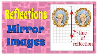 Reflections:  Flipping over the x- and y-axis | 8.G.A.1 💗