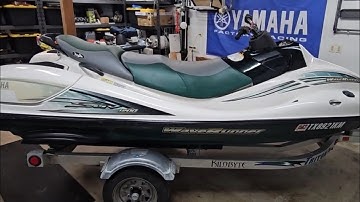 Shoot through hull transducer location for Yamaha SUV Waverunners