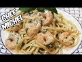 Fettuccine aux crevettes