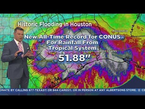 Harvey Breaks U.S. Rainfall Record