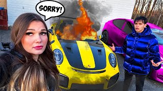 SWAPPING CARS With My Boyfriend (BAD IDEA)