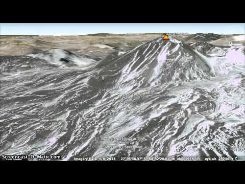 google earth volcano tour