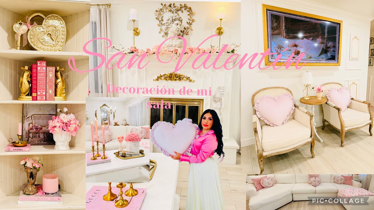 Decoracion  de mi Sala para San Valentin 💕🫶🏼💕tierna y Romántica 2026