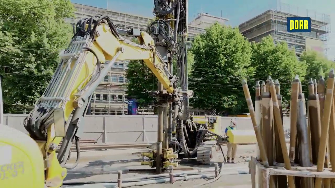 PORR special civil engineering in Düsseldorf: 📽️ Insights into an impressive large-scale project