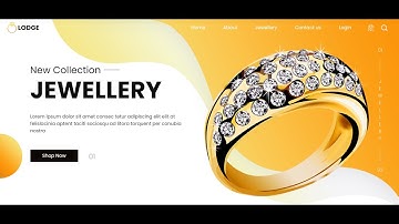 How to Design Jewellery Website using HTML , CSS , BOOTSTRAP and JAVASCRIPT |
