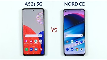 Samsung A52s 5G vs Oneplus Nord CE Speed Test & Camera Comparison
