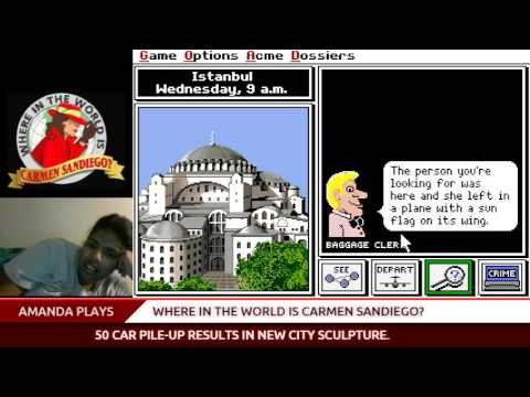 New Carmen Sandiego Game On Google Earth Youtube