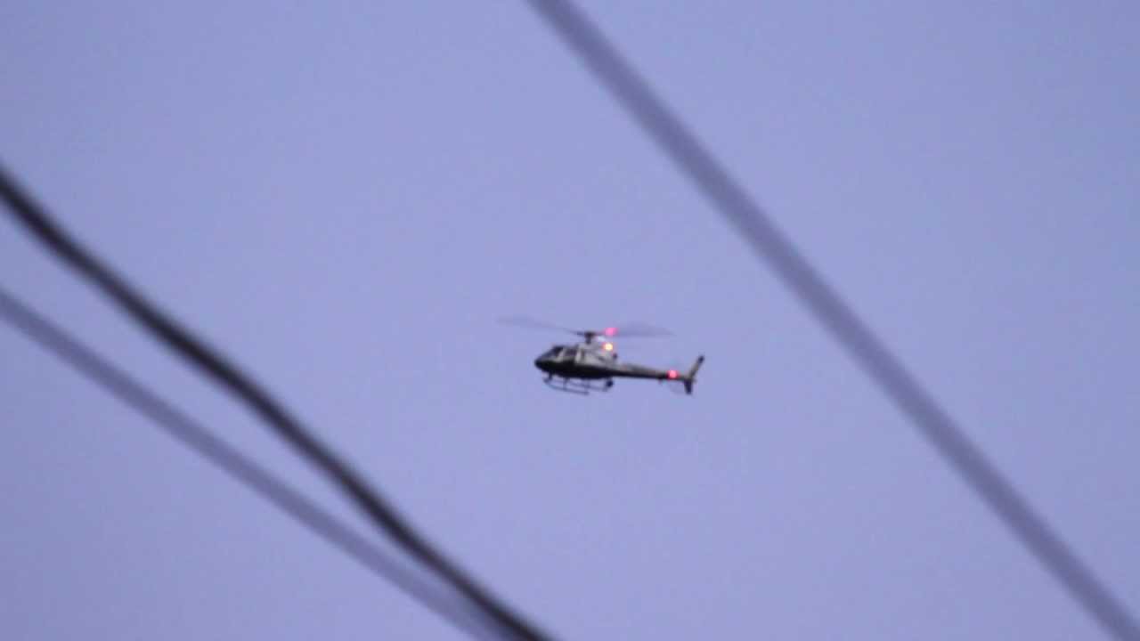 LAPD Helicopter Flying Over Noho YouTube