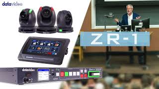 One Person Can Easily Operate Datavideo Versatile ZR-1 Hybrid Video Solution | Datavideo