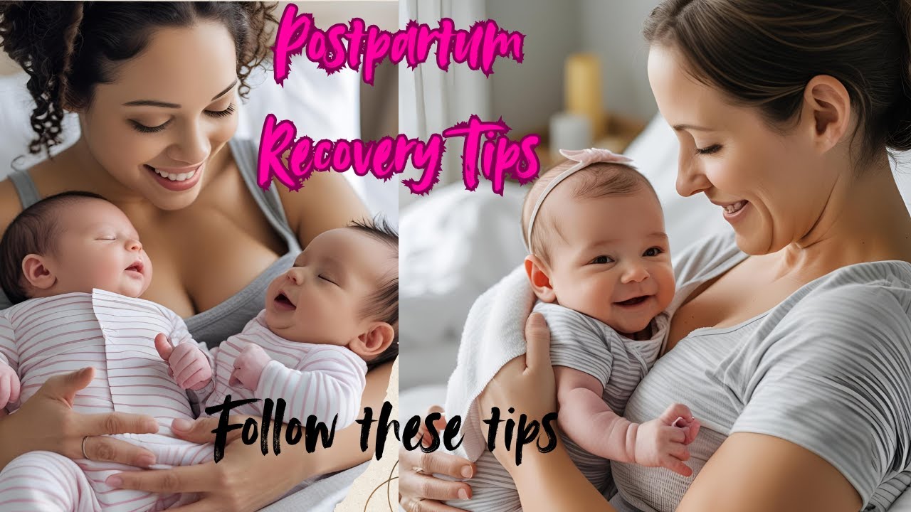 Postpartum Recovery Tips Every Mom Should Know! This is very important.
