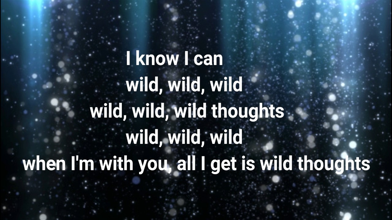 wild thoughts lyrics