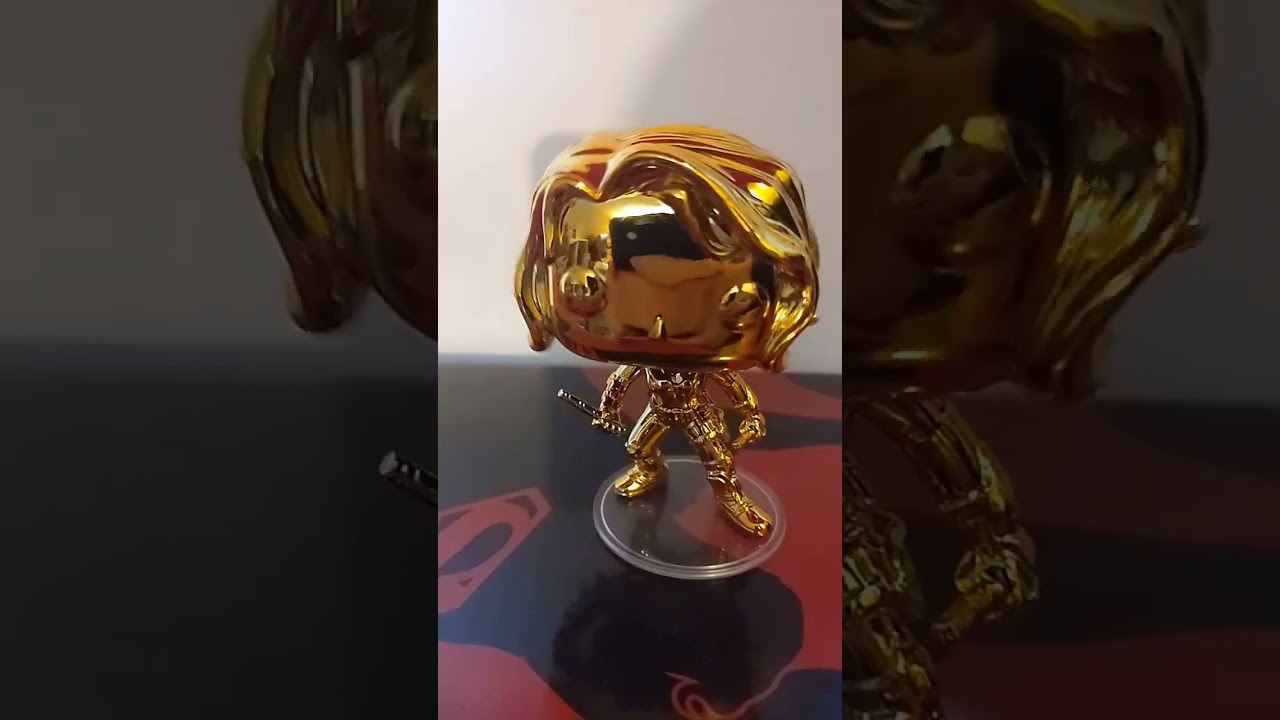 Gold Black Widow Funko Pop! 
