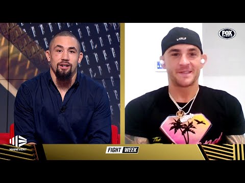 Dustin Poirier & Rob Whittaker preview Benoit St Denis fight at UFC 299 | Fox Sports Australia