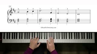 I Know That My Redeemer Lives - Intermediate Piano Arrangement No. 1 - 204pts