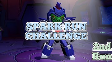 Angry Birds Transformers Spark Run Challenge Part 2 - Breakdown