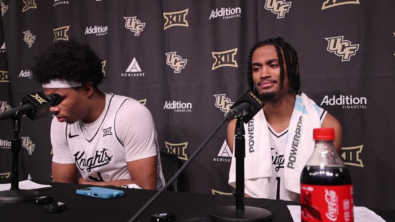 UCF 86, Towson 61 - Пресс-конференция Джеймихаэля Стиллвелла и Темуса Фулкса ⚔️🏀