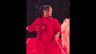 Rihanna Applies Fenty Mid-Super Bowl Performance#shorts