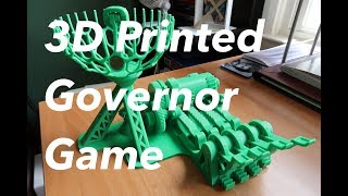 Pinshape Mechanical Design Competition - Governor Game