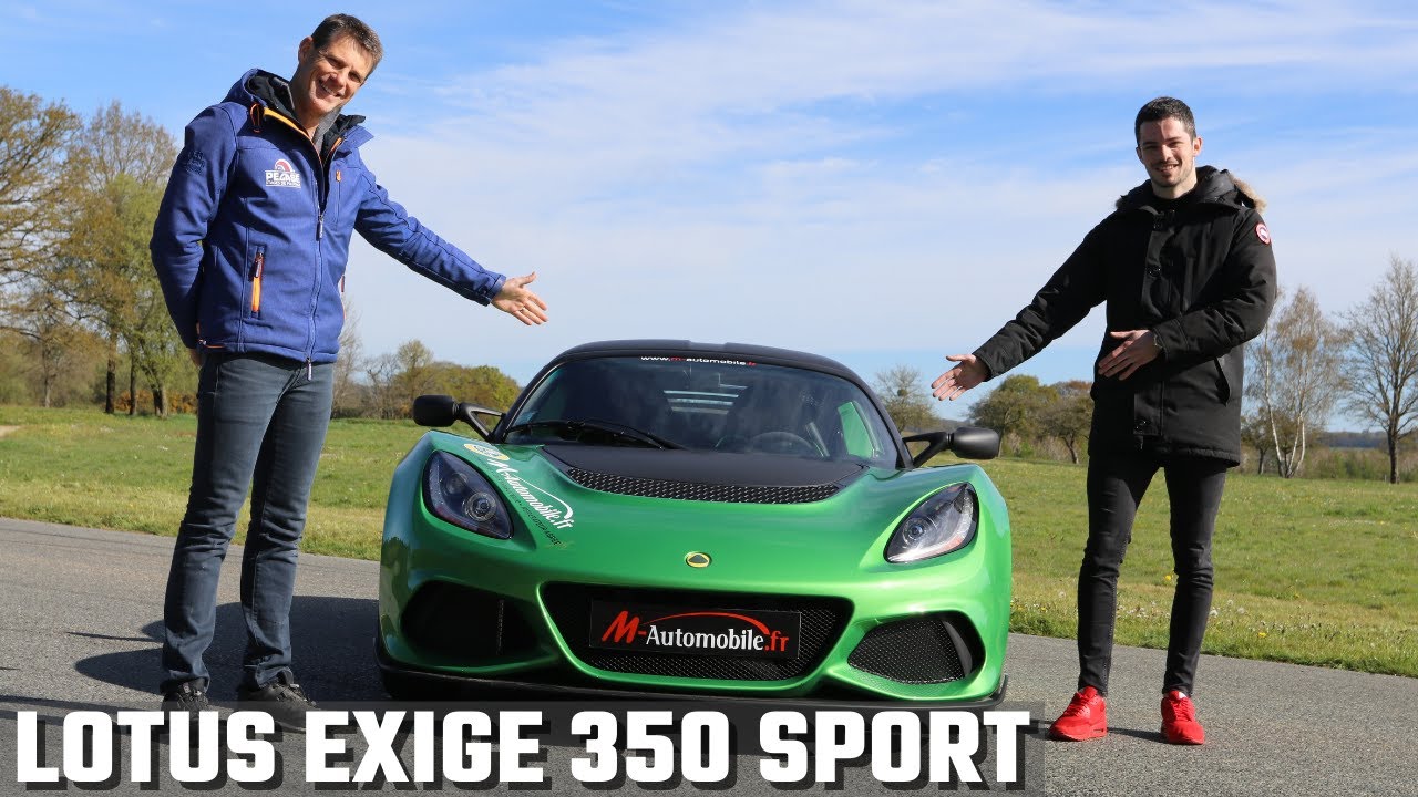 J'ai failli VOMIR en LOTUS EXIGE 350 SPORT  🤢😳