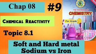 Soft and Hard metal | Sodium vs Iron | Chap 7 Chemical Reactivity | Class 9 screenshot 5