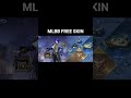 MLBB FREE SKIN GET YOURS NOW🔥 #mlbbcreatorcamp #minivlog #mlb #mlb #mlbb #mlbballstar #mlbbro #msbl
