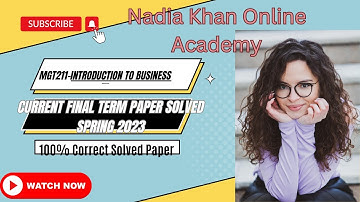 MGT211IntroductiontoBusiness current paper Solved 2023 final termll VU Current Final Term Paper 2023