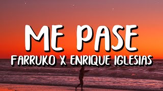 Enrique Iglesias x Farruko - Me Pase (Letra/Lyrics) Resimi