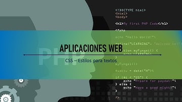 3  CSS-Estilos para textos