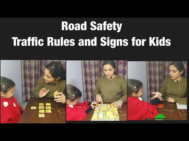 Traffic Rules And Signs For Kids  Tips for Road Safety for Kids