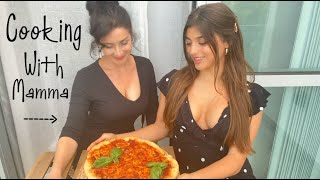 how to make the best homemade pizza (cooking with mamma)