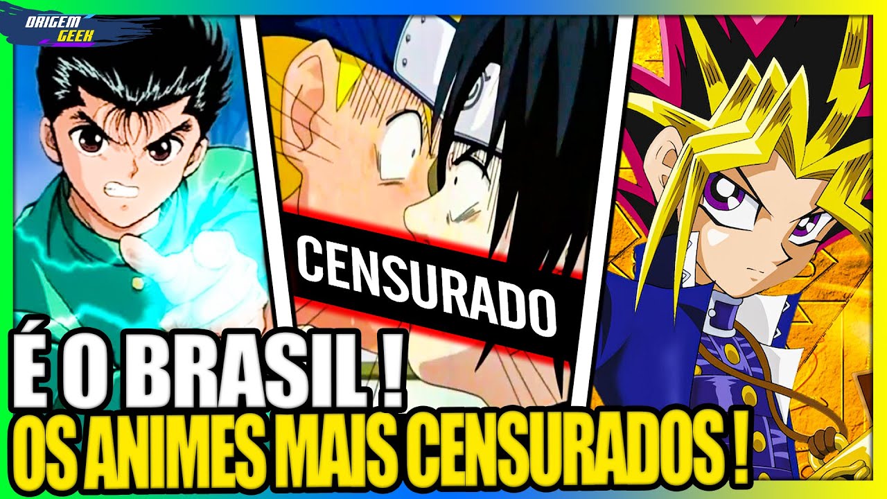 ANIMES MAIS FAMOSOS NO BRASIL E NO MUNDO ! #anime #naruto