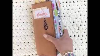 June 2020 Set Up In My Standard Size Travelers Notebook