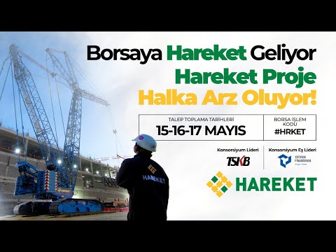 Borsaya Hareket Geliyor...Talep toplama tarihleri 15-16-17 Mayıs. - video from Hareket