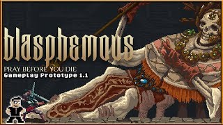 Kickstarter Exclusive - Blasphemous Gameplay Prototype 1.1 |DS386Live|