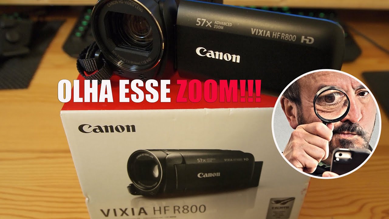 CANON VIXIA HF R800 ZOOM TEST (32X) FULL HD!!! - YouTube