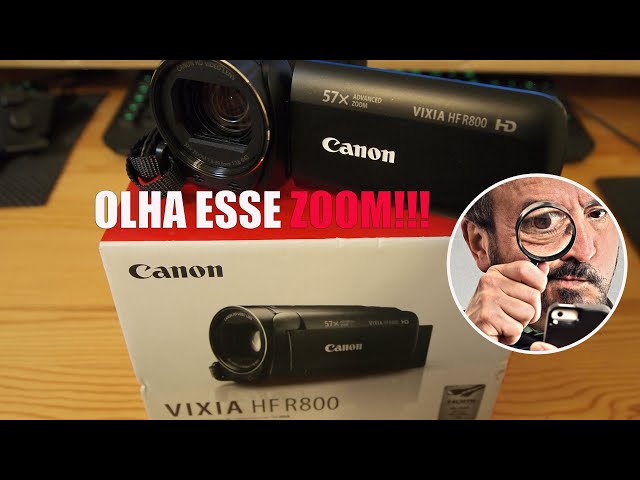 CANON VIXIA HF R800 ZOOM TEST (32X) FULL HD!!! - YouTube