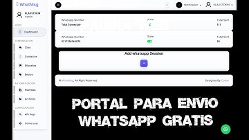 Plataforma WhatMsg para envio de Campañas WhatsApp - Imagen -Docs - Audio - Video - ETC.