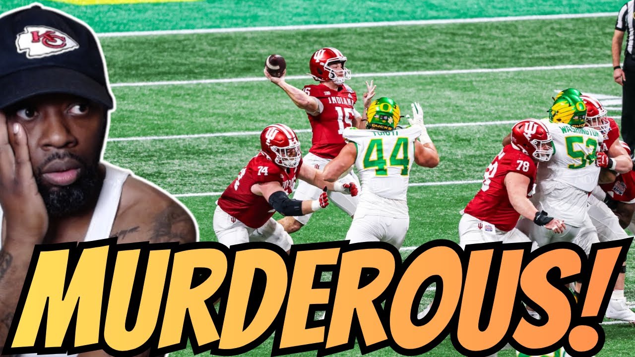 BTA!! No.1 Indiana vs No.5 Oregon Highlights | 2026 Peach Bowl | CFP Semifinal(REACTION)