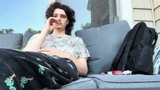 Smoking a red pack of cigs with a red lighter + bonus