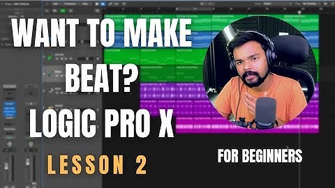 Easy Beat Making In logic pro x | Hindi Tutorial 2023 For Beginner