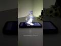 ✨ Amazing 3D Hologram Hack Using a Plastic Bottle 💫 #diyshorts #opticalillusion #creativeidea