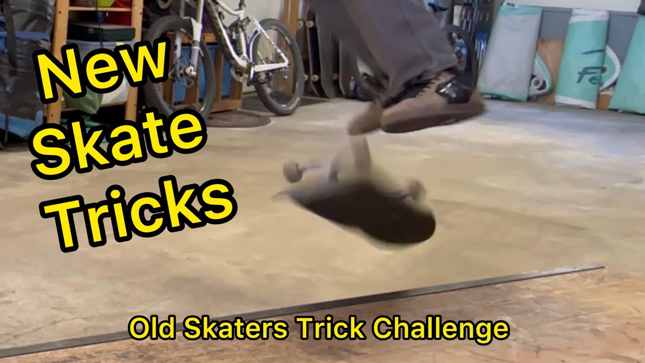Learning New Skate Tricks for the Old Skaters Trick Challenge