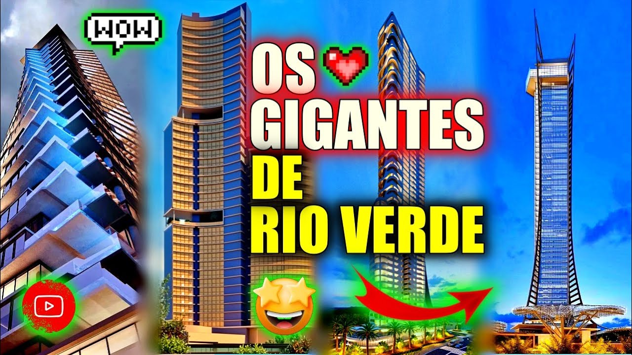 TOP 10 ⭐ OS MAIORES EDIFÍCIOS DE RIO VERDE - GO EM 2025 ⭐ A CAPITAL DO AGRONEGÓCIO #skyscraper