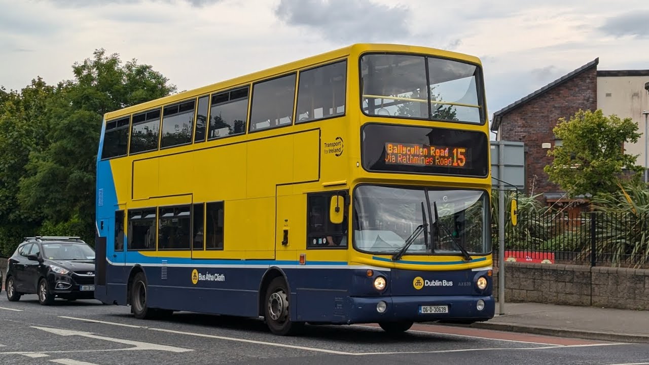 *Uncommon* Dublin Bus || Volvo B7TL Alexander ALX400 AX639 (06-D-30639) || Route 15