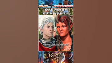 Astarion actually said this to Karlach | Baldur