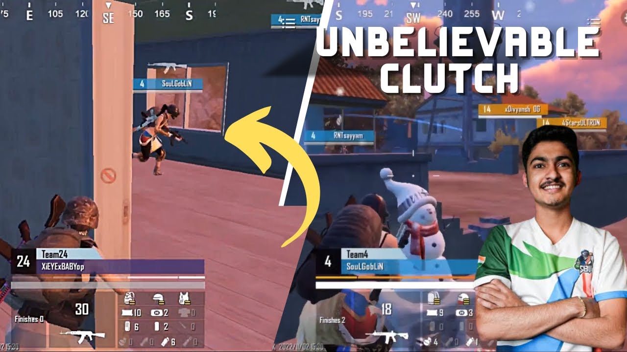 Power of SouL Goblin 😱 Back 2 Back Clutch… in Scrims