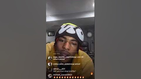 YSN Flow - “Cross Ur Mind” IG Live Snippet